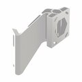 Minn Kota Raptor Jack Plate Adapter, Starboard, 2 in. Setback, 6 in. Rise, White 1810367